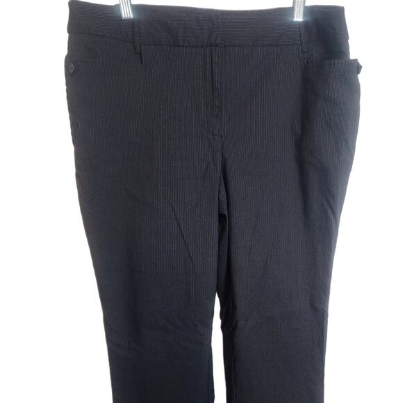 Lane Bryant Outlet Pinstripe Dress Pants, Size 18 - Picture 2 of 6